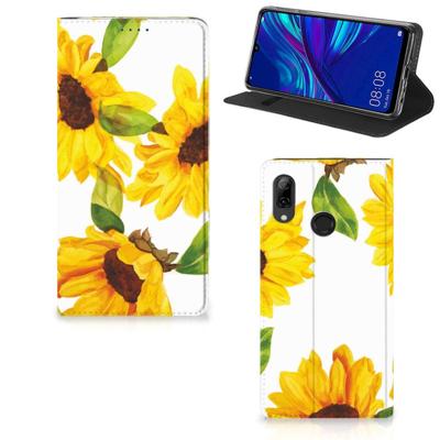 Smart Cover voor Huawei P Smart (2019) Zonnebloemen