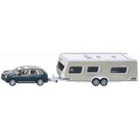 Siku 2542 personenauto met caravan - thumbnail