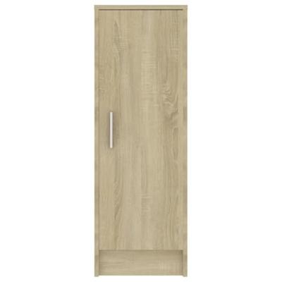 VidaXL Schoenenkast 32x35x92 cm bewerkt hout sonoma eikenkleurig