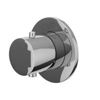 Afbouwdeel IVY Bond Inbouwthermostaat Symmetry Met Rond Rozet Chroom IVY - thumbnail