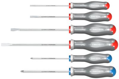 Facom Set Van 6 Schroevendraaiers Protwist Geïsoleerd 1000V - ATD.J8VE - ATD.J8VE