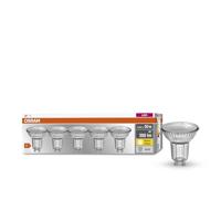 OSRAM HOMELIGHTING 4058075090460 LED-lamp Energielabel F (A - G) GU10 Reflector 4.3 W = 50 W Warmwit (Ø x l) 50 mm x 52 mm 5 stuk(s) - thumbnail