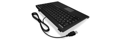 Keysonic ACK-595C+ (US) Toetsenbord Kabelgebonden QWERTY, US-Engels Zwart PS2-aansluiting