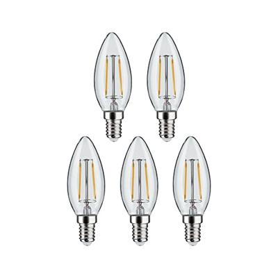 Paulmann 29094 LED-lamp Energielabel F (A - G) E14 Kaars 4.8 W Warmwit (Ø x h) 35 mm x 98 mm 5 stuk(s) Paulmann 29094 LED-lamp Energielabel F (A - G) E14 Kaars 4.8 W Warmwit (Ø x h) 35 mm x 98 mm 5 stuk(s)