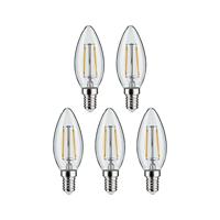 Paulmann 29094 LED-lamp Energielabel F (A - G) E14 Kaars 4.8 W Warmwit (Ø x h) 35 mm x 98 mm 5 stuk(s) - thumbnail