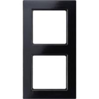 Jung AC582SW Frame 2-voudig Zwart 1 stuk(s) - thumbnail