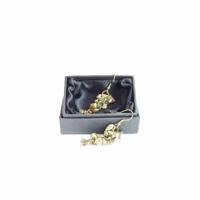 Oorbellen Unakiet Goudkleurig Druif - thumbnail