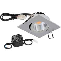 EVN PC24N91502 LED-inbouwlamp LED LED vast ingebouwd 8.4 W Chroom - thumbnail