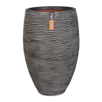 Capi Vaas Elegant Deluxe Rib NL 56x84 cm - Antraciet