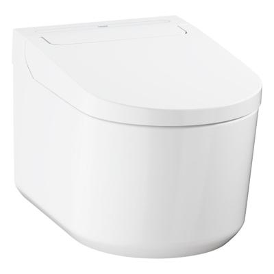 Douche-wc GROHE QuickFix Sensia Glans Wit Spoelrandloos Douche-wc GROHE QuickFix Sensia Glans Wit Spoelrandloos