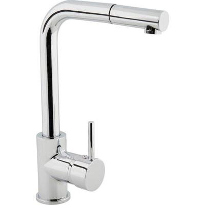 Keukenmengkraan Cocoon met Draaibare en Uittrekbare Uitloop Chroom VM Go