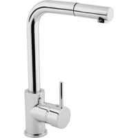 Keukenmengkraan Cocoon met Draaibare en Uittrekbare Uitloop Chroom VM Go - thumbnail