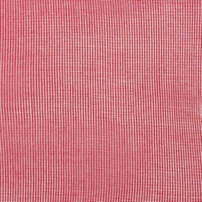 Gordijnen voile met doorvoertules 2 st wijnrood