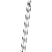 Ergotec Zadelpen kaars candle ø27.2mm x 300mm cnc aluminium - zilver - thumbnail