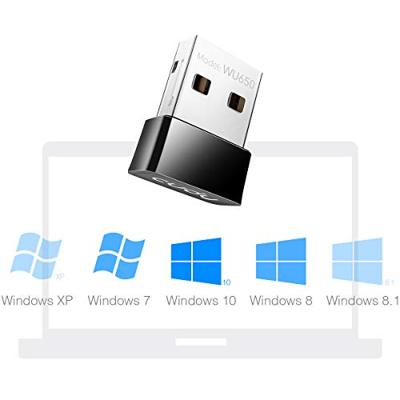 Cudy ac650 wireless dual band mini usb wlan adapter (zwart)