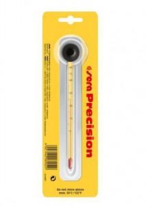 Sera Precisiethermometer - Nauwkeurige Aquarium Thermometer voor Zoet- & Zoutwater, 1st