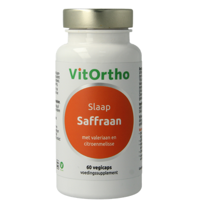 Saffraan slaap 60 Vegetarische capsules