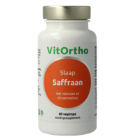 Saffraan slaap 60 Vegetarische capsules - thumbnail