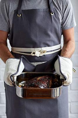 LE CREUSET - Keukentextiel - Dubbele ovenwant Grijs