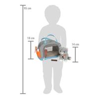 Small Foot - knuffel kat met draagtas en verzorgingsset - thumbnail