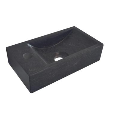 Hardsteen fontein Wiesbaden 36x18x9cm (Kraangat Links) Hardsteen fontein Wiesbaden 36x18x9cm (Kraangat Links)