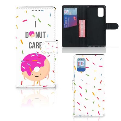 Samsung Galaxy A02s | M02s | Book Cover | Donut Roze