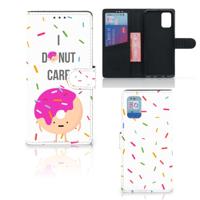 Samsung Galaxy A02s | M02s | Book Cover | Donut Roze - thumbnail