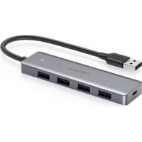 Kabel USB naar Lightning Ugreen 70336 0,15 m Grijs - thumbnail