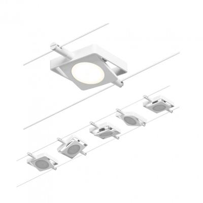 Paulmann Pendel Capsule 230V-railsysteem lamp URail LED vast ingebouwd 6 W LED Zwart (mat), Chroom