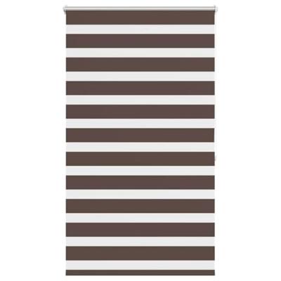 Duo rolgordijn 100 x 175 cm Koffiebruin