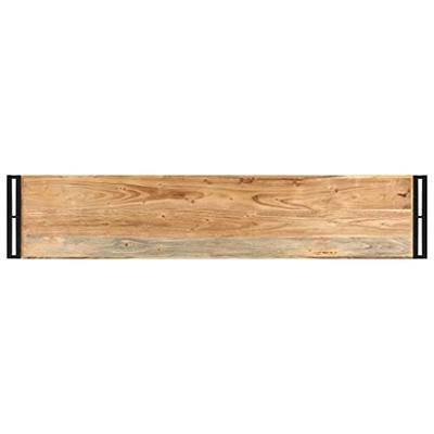 Wandtafel 150x30x75 cm massief acaciahout