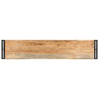 Wandtafel 150x30x75 cm massief acaciahout - thumbnail