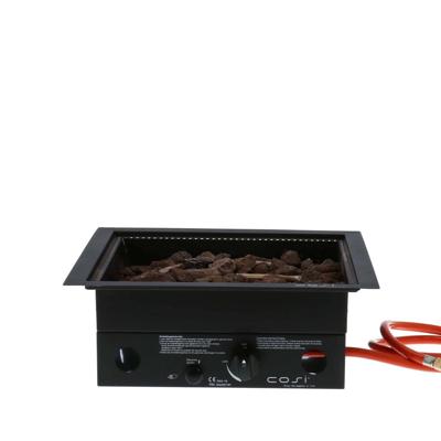 Cosiburner Vierkant Zwart