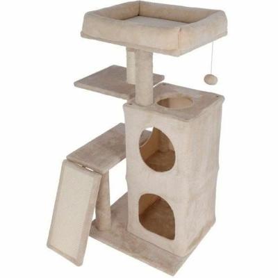 Kerbl Pet Krabpaal Alessia, beige, 48,5x40x100 cm