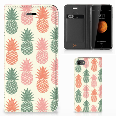 iPhone 7 | 8 | SE (2020) | SE (2022) | Flip Style Cover | Ananas iPhone 7 | 8 | SE (2020) | SE (2022) | Flip Style Cover | Ananas
