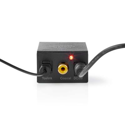 Nedis Digitale Audioconverter | 1-weg | Zwart | 1 stuks - ACON2510BK ACON2510BK - thumbnail