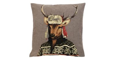 Gobelin Kussen Nordic Hert (45 x 45 cm)