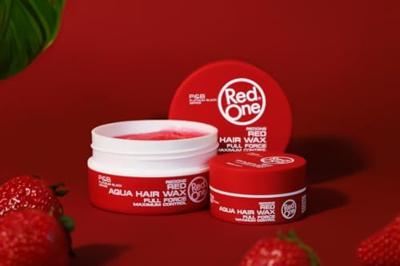 Haarwax aqua red