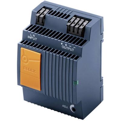 BLOCK PEL 230/12-2 DIN-rail netvoeding 12 V/DC 2 A 24 W Aantal uitgangen:1 x Inhoud 1 stuk(s)