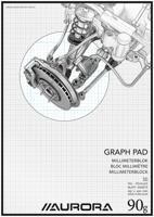 Aurora millimeterpapier, ft A3, blok van 50 vel - thumbnail
