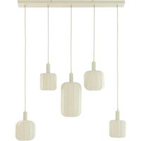 Hanglamp Tulsa 5-lichts Creme - thumbnail