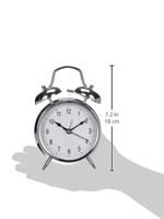 TFA Dostmann 98.1043 Wekker Kwarts Zilver Alarmtijden 1 - thumbnail