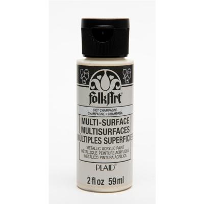 FolkArt • multi-surface metallic champagne 59ml