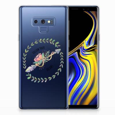 Samsung Galaxy Note 9 Telefoonhoesje met Naam Boho Dreams Samsung Galaxy Note 9 Telefoonhoesje met Naam Boho Dreams
