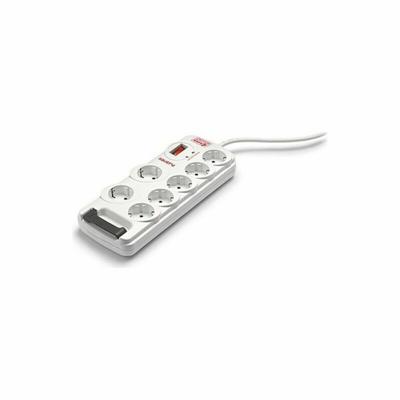 7-voudige Stekkerdoos met Schakelaar Salicru SPS SAFE 7 RJ11 (1,8 m) 7-voudige Stekkerdoos met Schakelaar Salicru SPS SAFE 7 RJ11 (1,8 m)