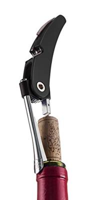 Vacu Vin Single Pull Corkscrew Black