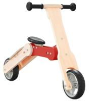 VidaXL Kinderstep 2-in-1 rood - thumbnail