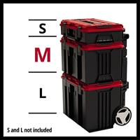 Einhell E-Case M Gereedschapskoffer (leeg) (l x b x h) 442 x 330 x 290 mm - thumbnail