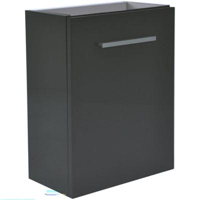 Xellanz Zenti Fonteinkast Hoogglans Grijs 40x22cm - Compact en Stijlvol