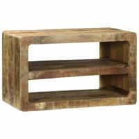 TV-meubel met plank Bruin 60 x 32 x 36 cm Massief mangohout - thumbnail